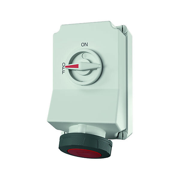 MENNEKES Wanddose DUO 63A,5p,6h,400V,IP67 5113A